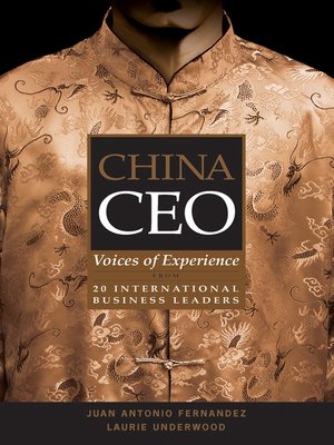 cover image of China CEO